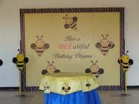 BEEutiful birthday banner